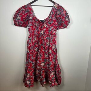 Revolve‎ House of Harlow Floral Red Dress